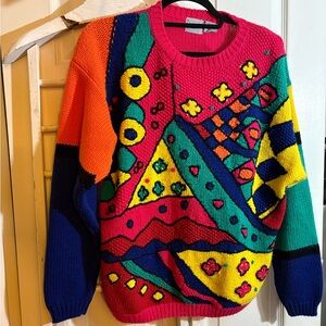 Dynamite Pink Knit Sweater